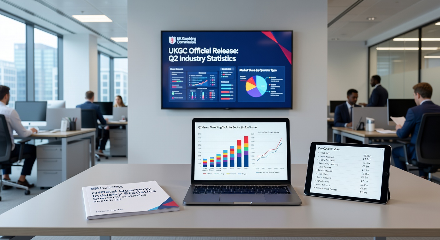 Line graph depicting remote GGY growth in casino, betting, and bingo for Q2 2025, emphasizing betting's contributions