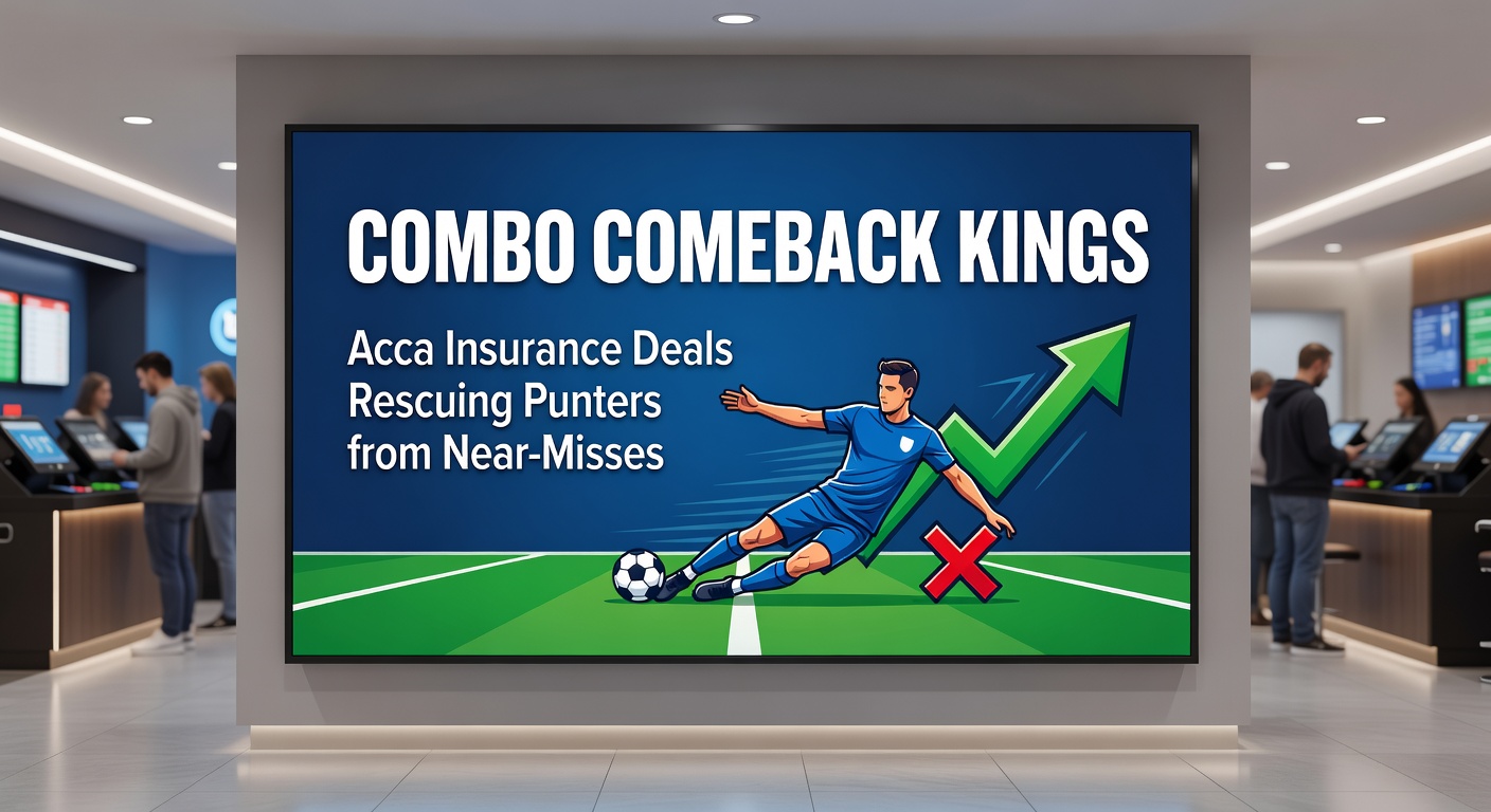 Punters celebrating a near-miss acca turnaround with bookmaker insurance kicking in on the final leg