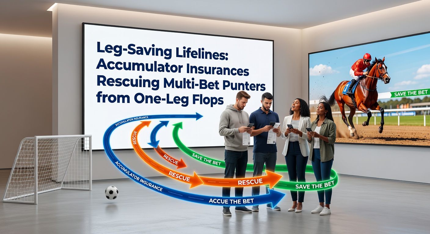 Close-up of a bet slip displaying a multi-leg accumulator with an insurance badge, alongside a payout notification on a betting app interface